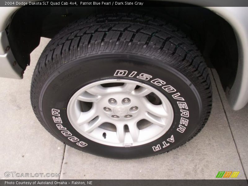 Patriot Blue Pearl / Dark Slate Gray 2004 Dodge Dakota SLT Quad Cab 4x4