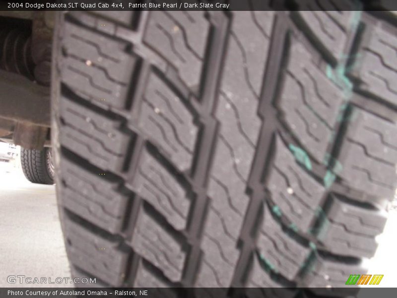 Patriot Blue Pearl / Dark Slate Gray 2004 Dodge Dakota SLT Quad Cab 4x4