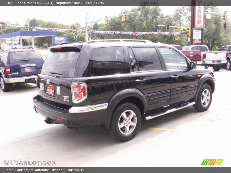 Nighthawk Black Pearl / Gray 2006 Honda Pilot EX-L 4WD