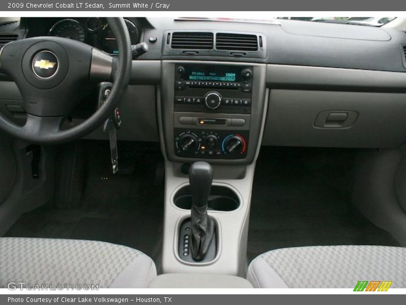Summit White / Gray 2009 Chevrolet Cobalt LT Sedan