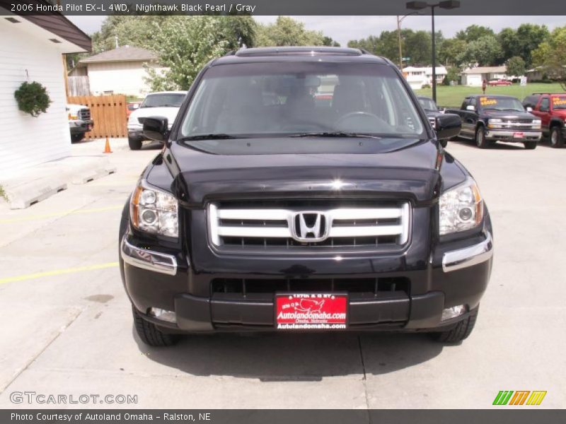 Nighthawk Black Pearl / Gray 2006 Honda Pilot EX-L 4WD