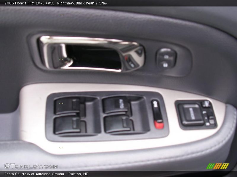Nighthawk Black Pearl / Gray 2006 Honda Pilot EX-L 4WD