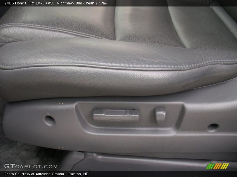 Nighthawk Black Pearl / Gray 2006 Honda Pilot EX-L 4WD