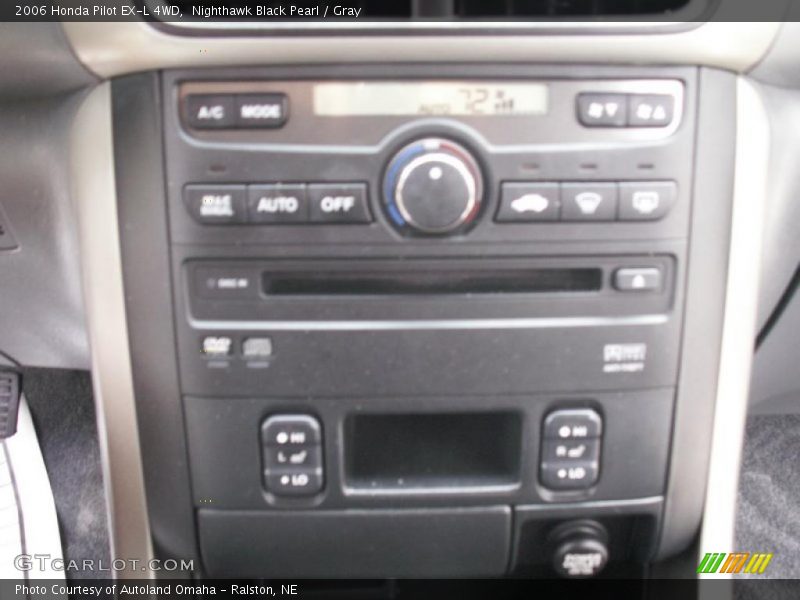 Nighthawk Black Pearl / Gray 2006 Honda Pilot EX-L 4WD