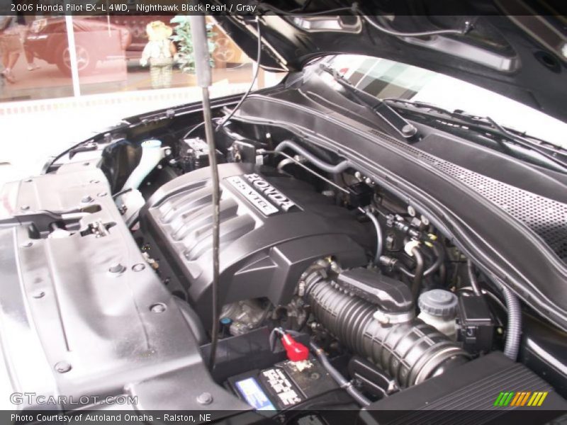 Nighthawk Black Pearl / Gray 2006 Honda Pilot EX-L 4WD