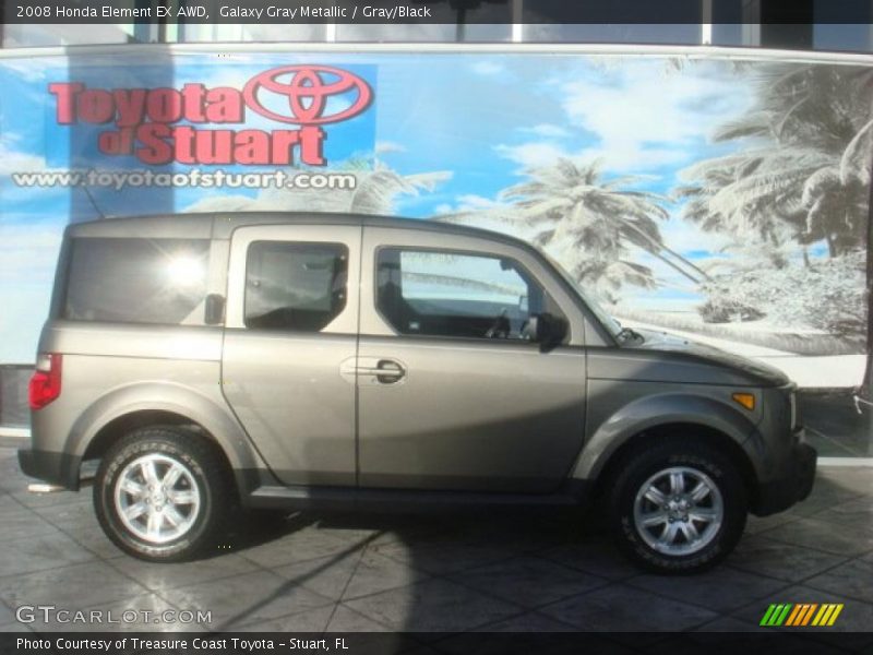 Galaxy Gray Metallic / Gray/Black 2008 Honda Element EX AWD