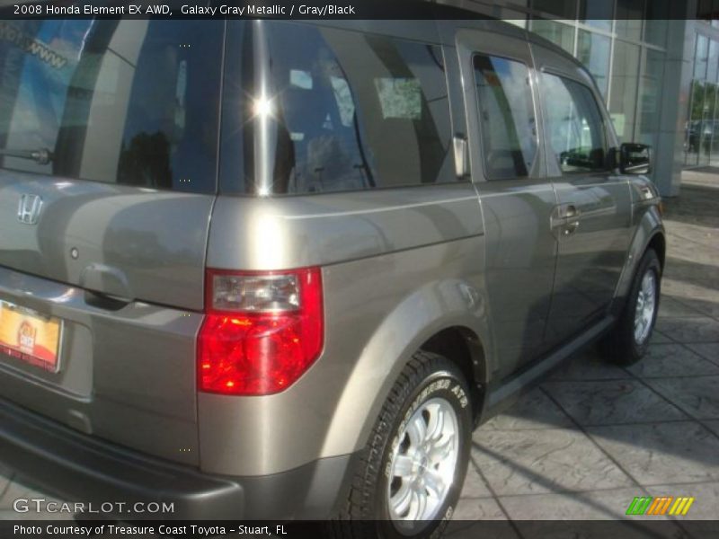 Galaxy Gray Metallic / Gray/Black 2008 Honda Element EX AWD