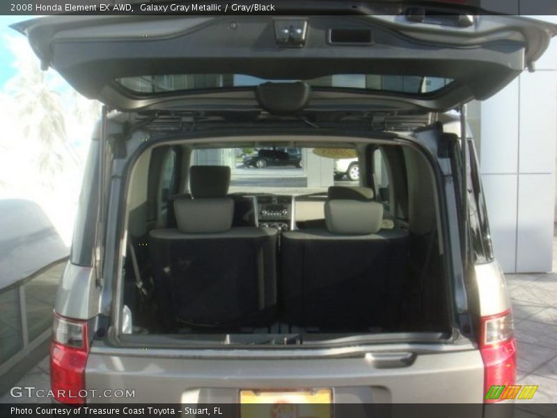 Galaxy Gray Metallic / Gray/Black 2008 Honda Element EX AWD