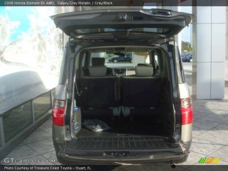 Galaxy Gray Metallic / Gray/Black 2008 Honda Element EX AWD