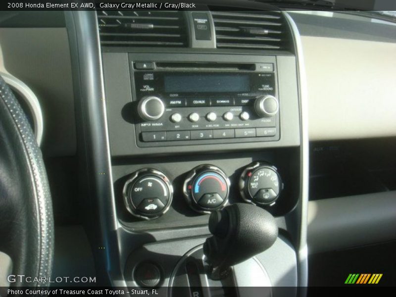 Galaxy Gray Metallic / Gray/Black 2008 Honda Element EX AWD