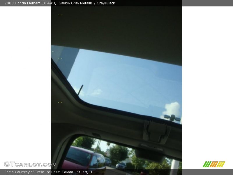 Galaxy Gray Metallic / Gray/Black 2008 Honda Element EX AWD