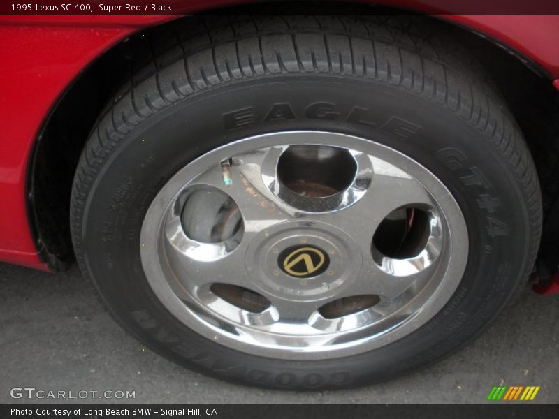 Super Red / Black 1995 Lexus SC 400