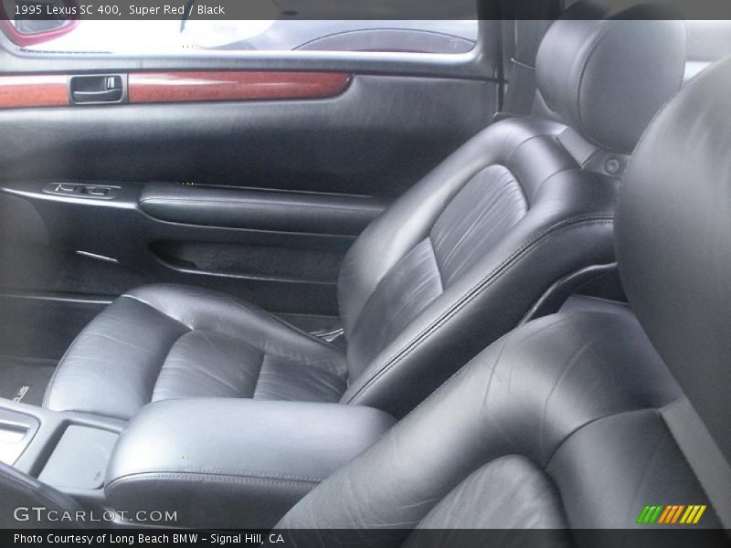 Super Red / Black 1995 Lexus SC 400