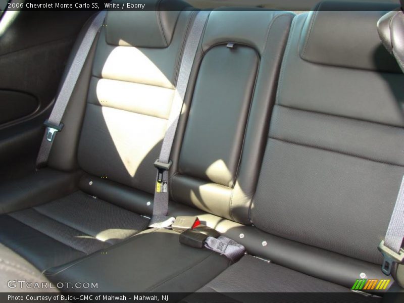 White / Ebony 2006 Chevrolet Monte Carlo SS