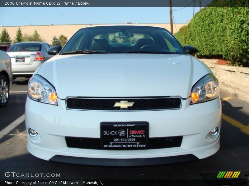 White / Ebony 2006 Chevrolet Monte Carlo SS