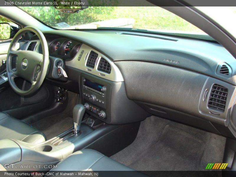 White / Ebony 2006 Chevrolet Monte Carlo SS