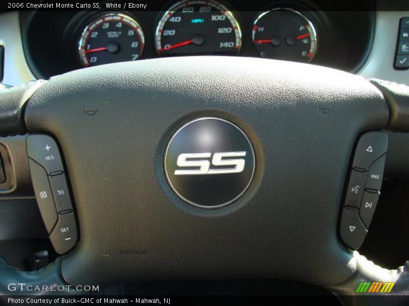 White / Ebony 2006 Chevrolet Monte Carlo SS