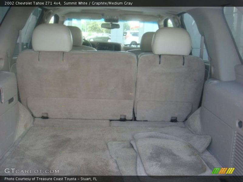 Summit White / Graphite/Medium Gray 2002 Chevrolet Tahoe Z71 4x4