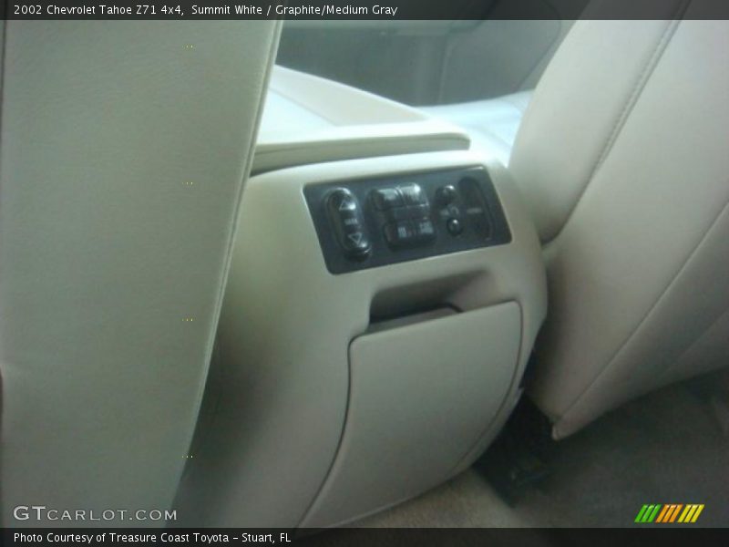 Summit White / Graphite/Medium Gray 2002 Chevrolet Tahoe Z71 4x4