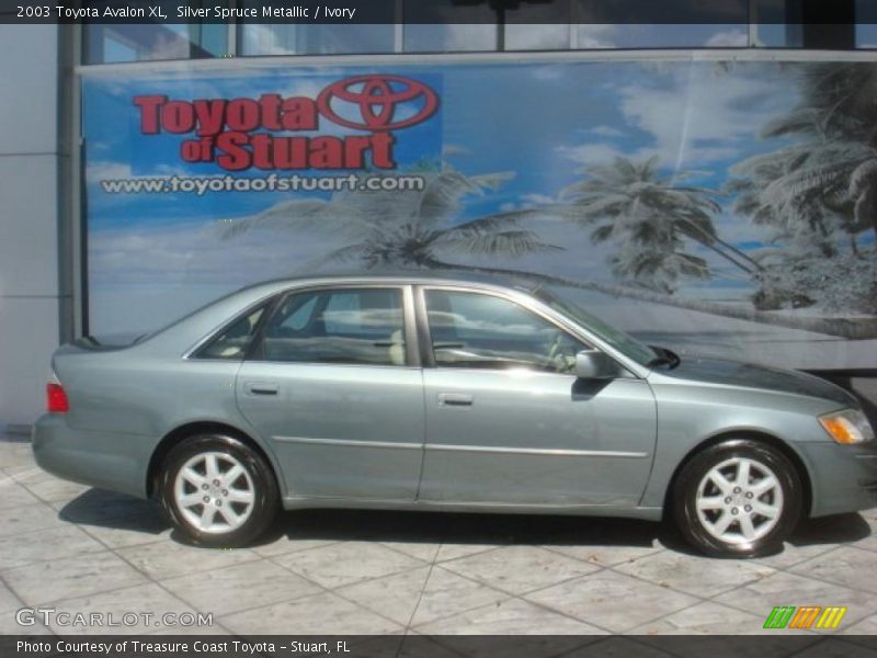 Silver Spruce Metallic / Ivory 2003 Toyota Avalon XL