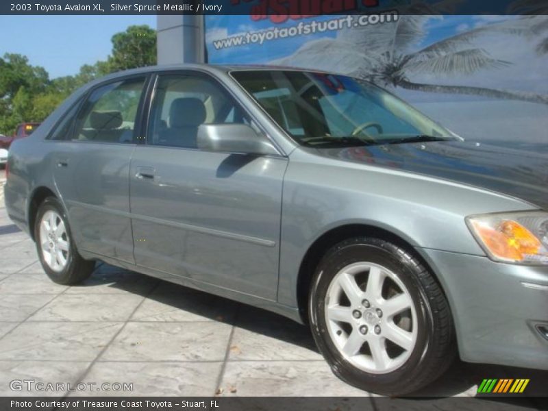 Silver Spruce Metallic / Ivory 2003 Toyota Avalon XL