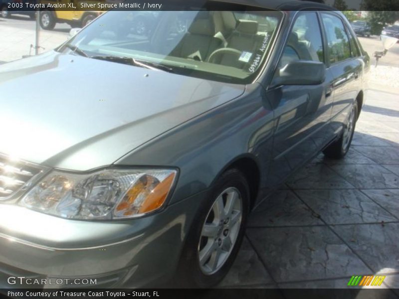 Silver Spruce Metallic / Ivory 2003 Toyota Avalon XL