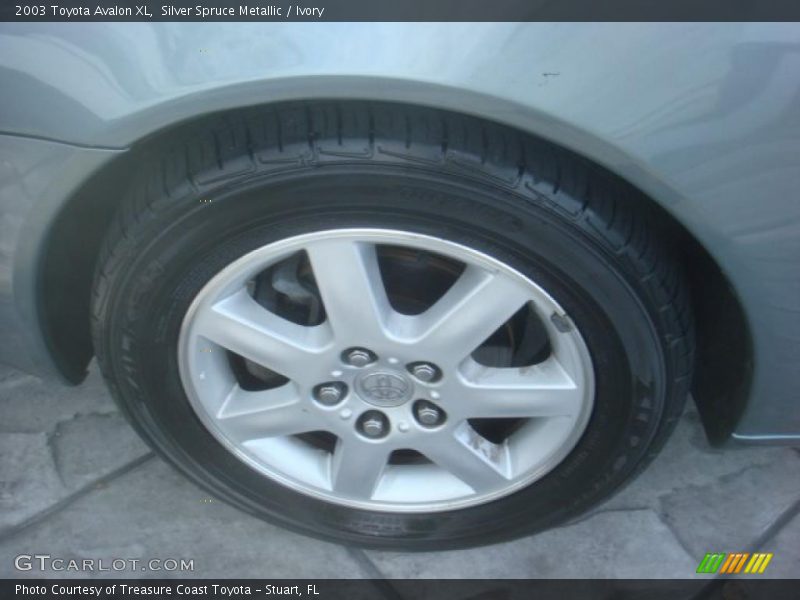 Silver Spruce Metallic / Ivory 2003 Toyota Avalon XL
