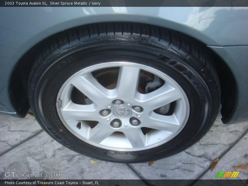 Silver Spruce Metallic / Ivory 2003 Toyota Avalon XL