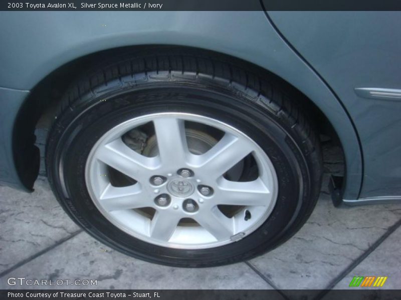 Silver Spruce Metallic / Ivory 2003 Toyota Avalon XL