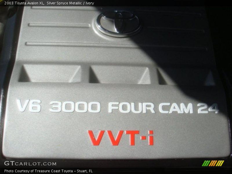Silver Spruce Metallic / Ivory 2003 Toyota Avalon XL