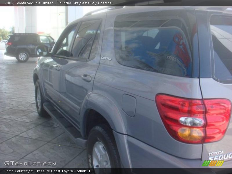 Thunder Gray Metallic / Charcoal 2002 Toyota Sequoia Limited