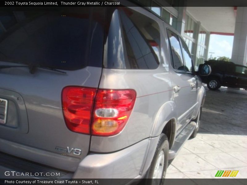 Thunder Gray Metallic / Charcoal 2002 Toyota Sequoia Limited