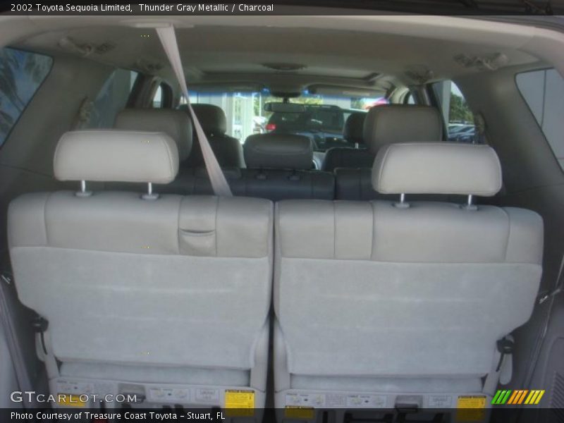 Thunder Gray Metallic / Charcoal 2002 Toyota Sequoia Limited