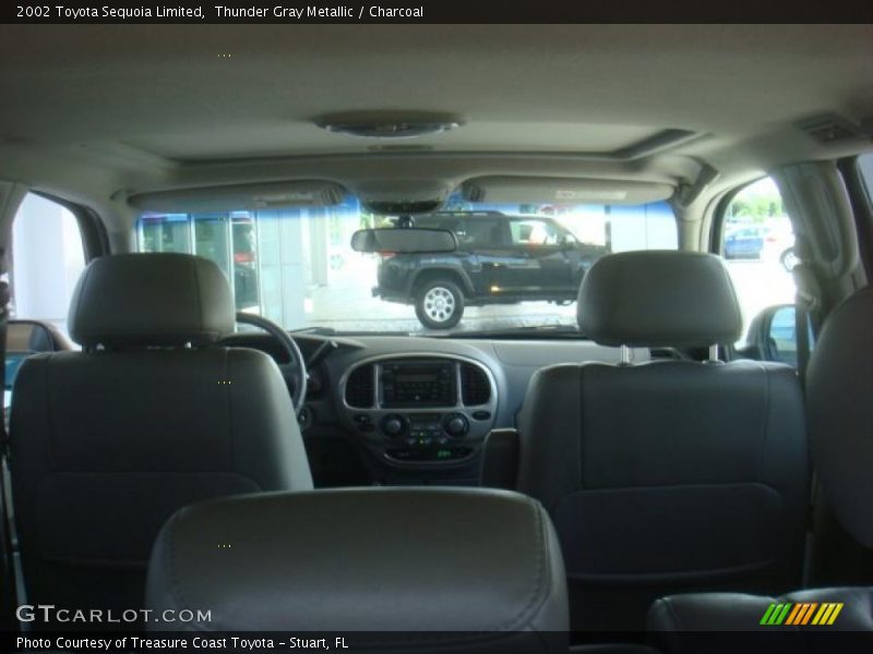 Thunder Gray Metallic / Charcoal 2002 Toyota Sequoia Limited