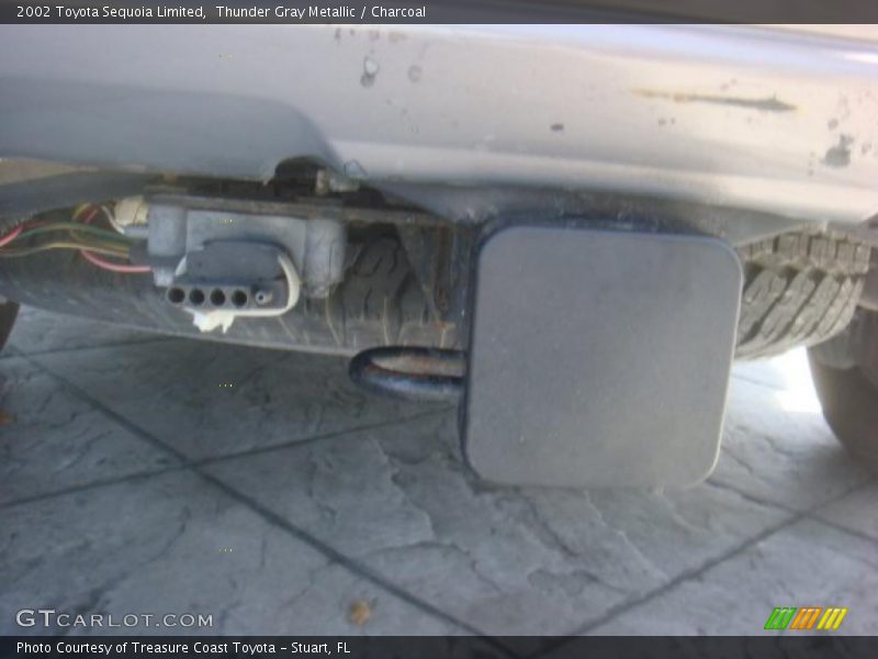 Thunder Gray Metallic / Charcoal 2002 Toyota Sequoia Limited