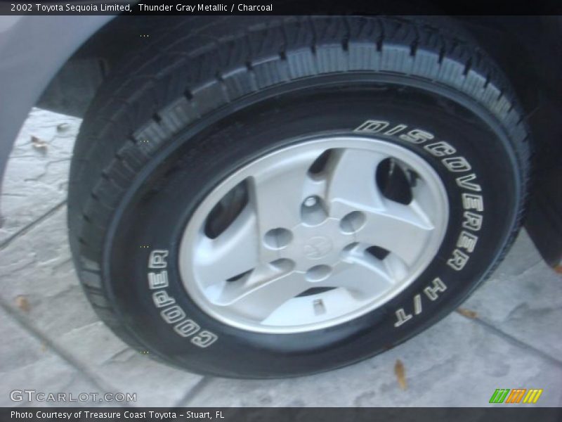 Thunder Gray Metallic / Charcoal 2002 Toyota Sequoia Limited
