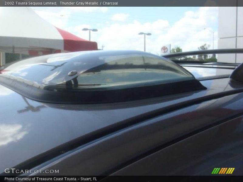 Thunder Gray Metallic / Charcoal 2002 Toyota Sequoia Limited