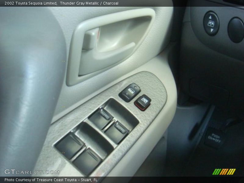 Thunder Gray Metallic / Charcoal 2002 Toyota Sequoia Limited