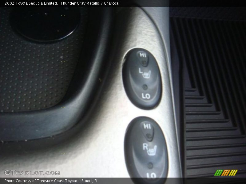 Thunder Gray Metallic / Charcoal 2002 Toyota Sequoia Limited
