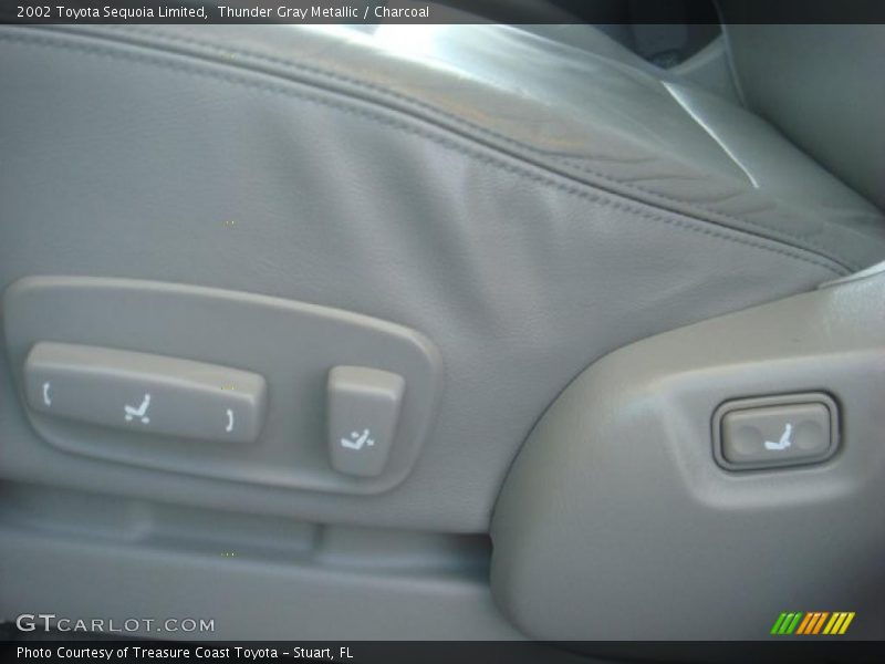 Thunder Gray Metallic / Charcoal 2002 Toyota Sequoia Limited