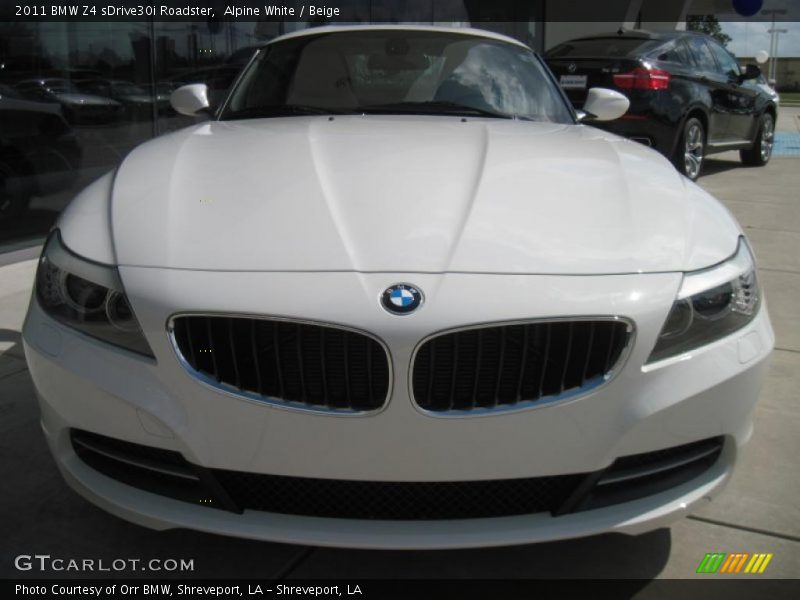 Alpine White / Beige 2011 BMW Z4 sDrive30i Roadster