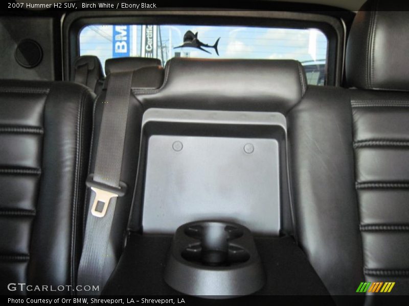 Birch White / Ebony Black 2007 Hummer H2 SUV