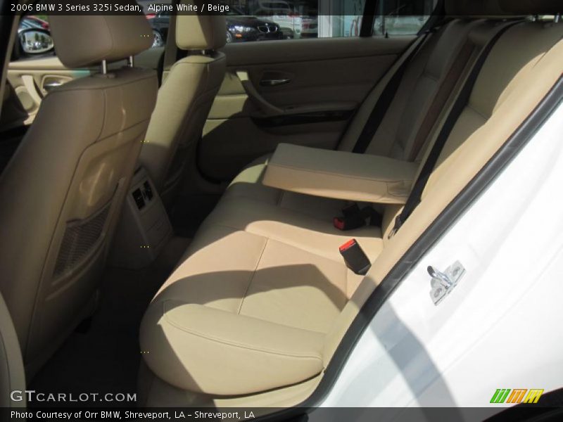 Alpine White / Beige 2006 BMW 3 Series 325i Sedan