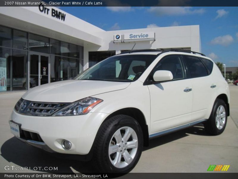 Glacier Pearl White / Cafe Latte 2007 Nissan Murano SL