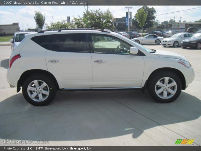 Glacier Pearl White / Cafe Latte 2007 Nissan Murano SL