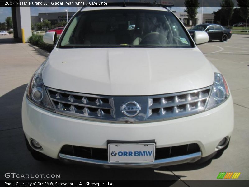 Glacier Pearl White / Cafe Latte 2007 Nissan Murano SL