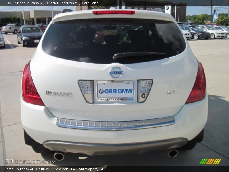 Glacier Pearl White / Cafe Latte 2007 Nissan Murano SL