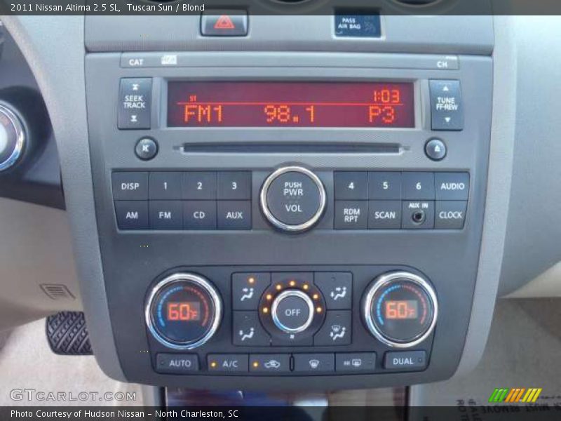 Tuscan Sun / Blond 2011 Nissan Altima 2.5 SL