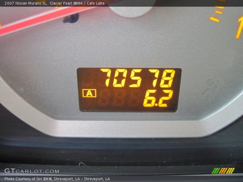 Glacier Pearl White / Cafe Latte 2007 Nissan Murano SL