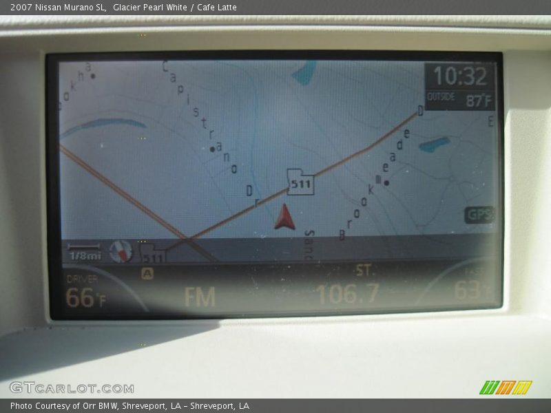 Glacier Pearl White / Cafe Latte 2007 Nissan Murano SL